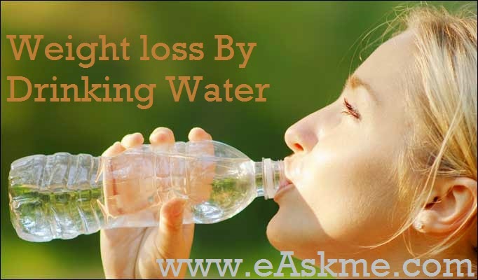 Weight loss By Drinking Water