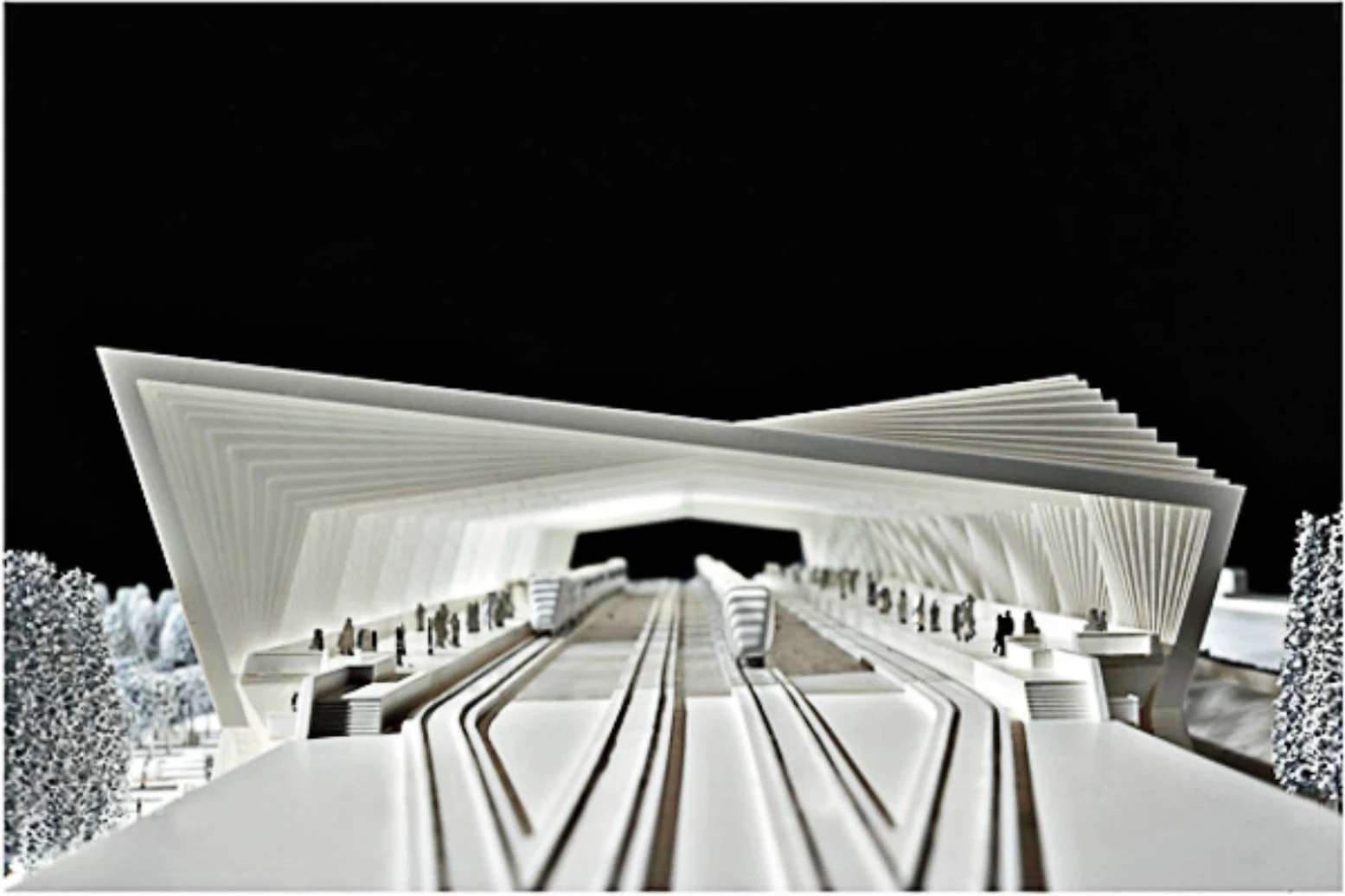 Mediopadana Station by Santiago Calatrava