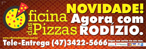 Oficina das Pizzas, R. Conselheiro Mafra, 21 - Centro, Joinville - SC, 89201-480, Brasil, Entrega_de_pizas, estado Santa Catarina