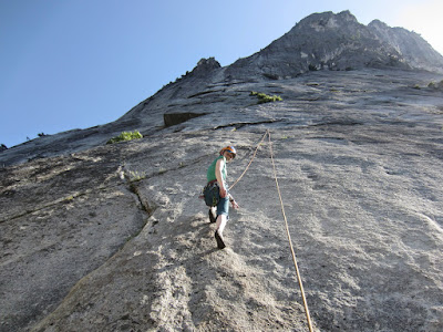 Climbing The Goblet Left Center (5.6?)