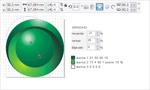 membuat logo dengan corel