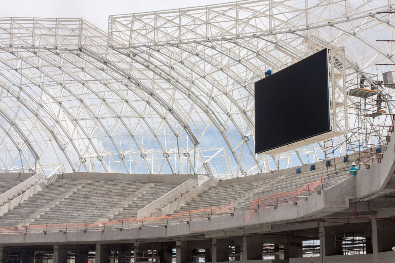 officially opened Arena das Dunas by Populous