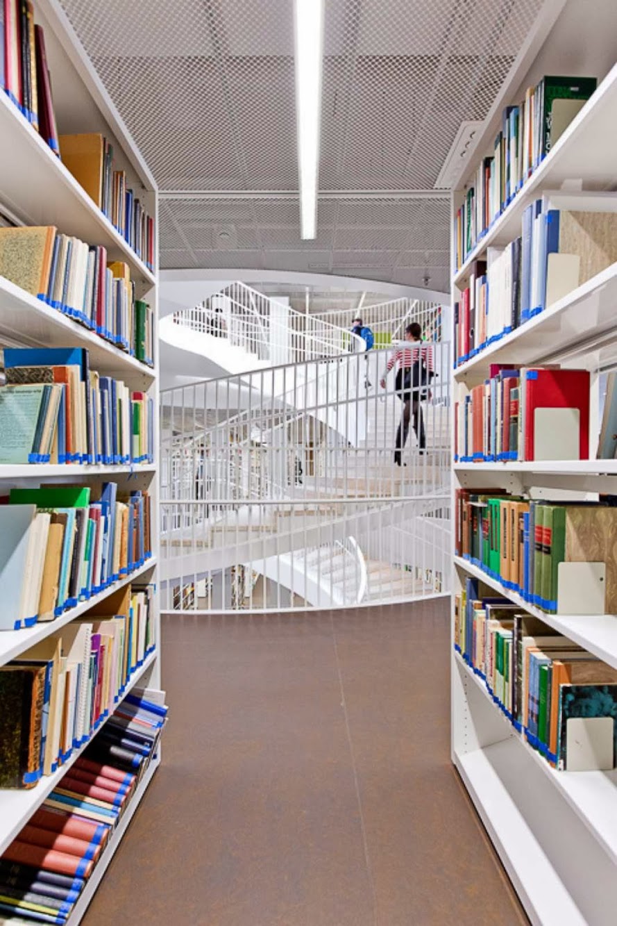 Helsinki University Main Library by Anttinen Oiva Architects