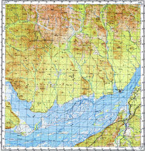 Уменьшенное изображение Карта 100k--m53-048