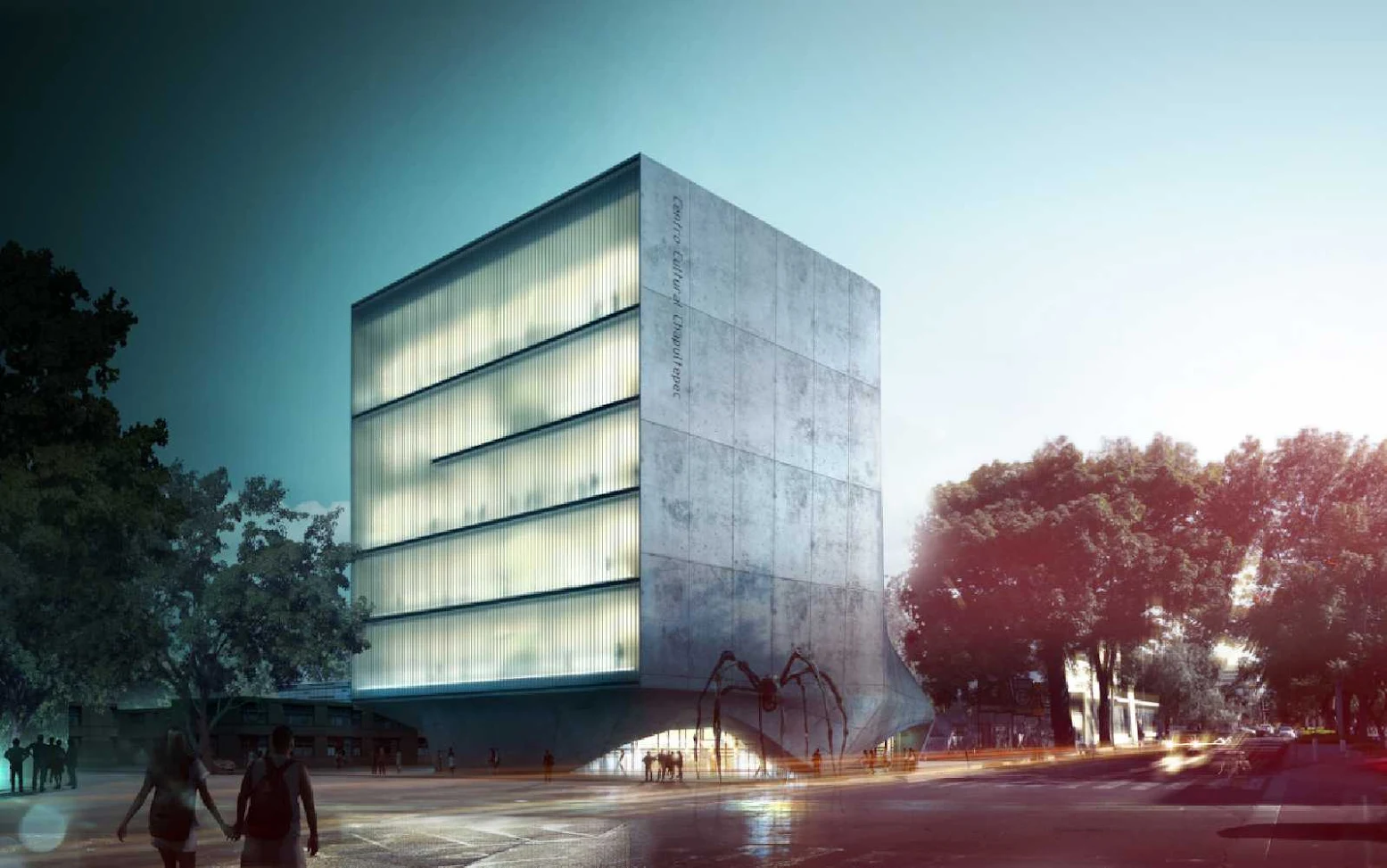 02 Cultural Center of Chapultepec Competition Entry
