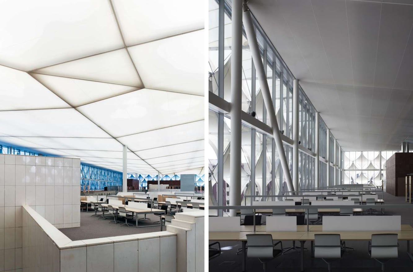 King Fahad National Library by Gerber Architekten