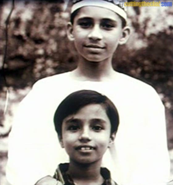 Gulshan Grover (Childhood, teenage and youth photos)