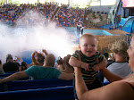 But he knows the splash zone is fun!