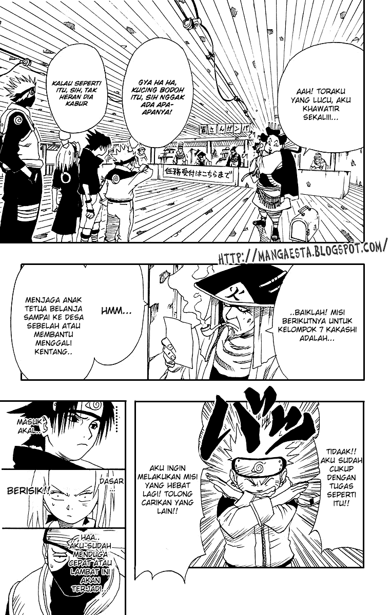 Baca Manga, Baca Komik, Naruto Chapter 9, Naruto 9 Bahasa Indonesia, Naruto 9 Online