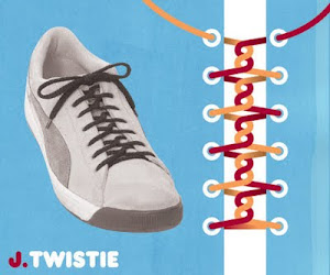 Trik Twistie Memasang Tali Sepatu dengan Trik Twistie