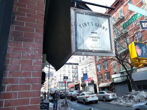 Sandwich Shop «Tinys Giant Sandwich Shop», reviews and photos, 129 Rivington St, New York, NY 10002, USA