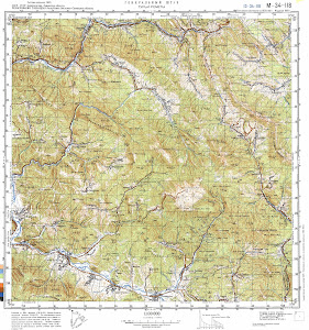 Уменьшенное изображение Карта 100k--m34-118