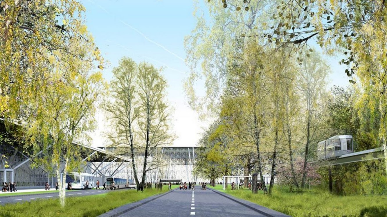 Stansted Airport Crossrail by Avery Associates Architects
