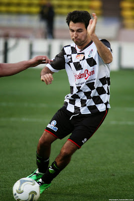 Серхио Перес на благотворительном футбольном матче перед Гран-при Монако 2014
