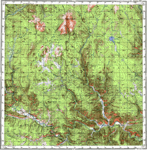 Уменьшенное изображение Карта 100k--m49-090