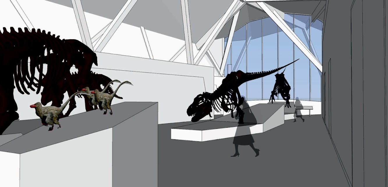 Philip J Currie Dinosaur Museum by Teeple Architects