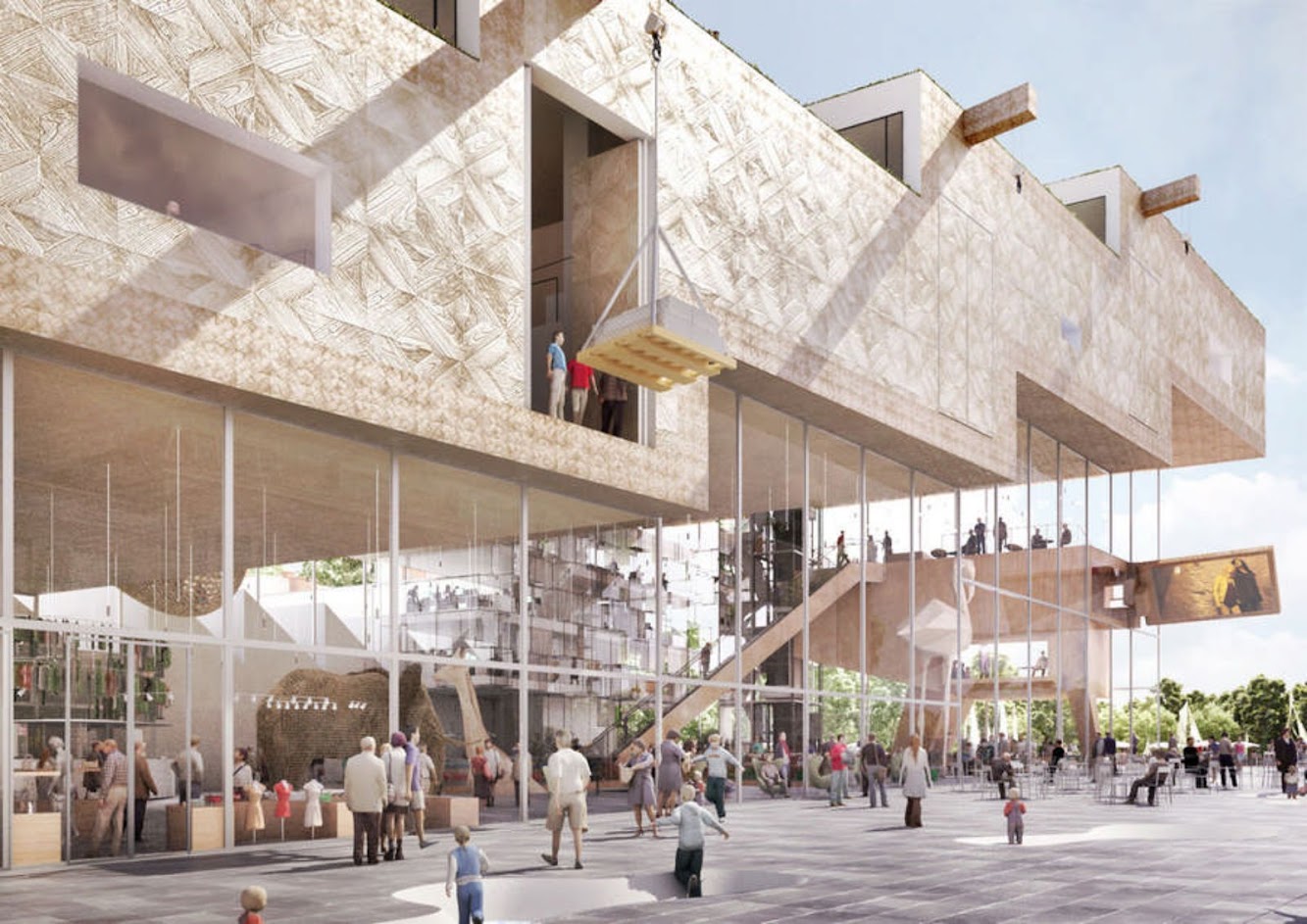 Nl Architects Shortlisted Proposal Arta Competition