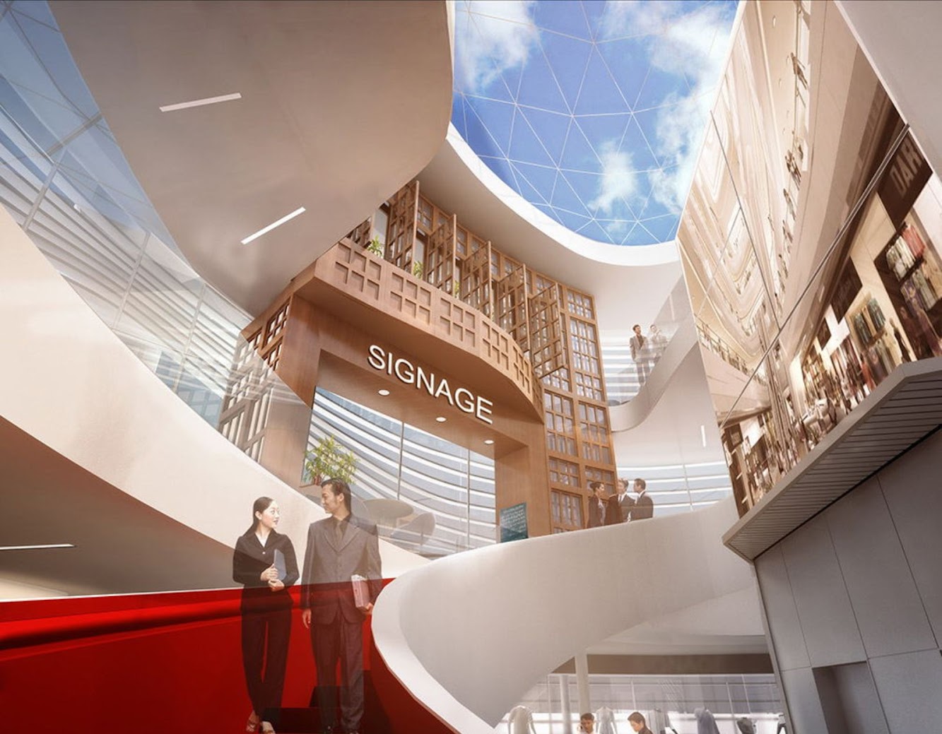 Daxing Shopping Mall Showroom by Latitude