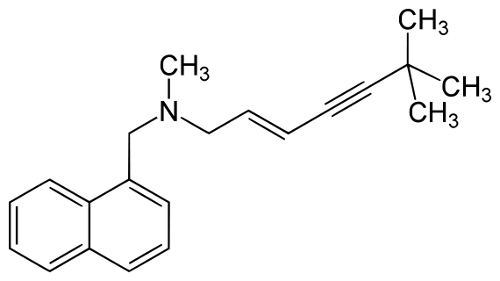 Terbinafine Hydrochloride  Structure