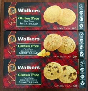 Alexis's Gluten Free Adventures: Walkers Gluten Free Shortbread