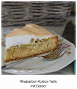 Rhabarber-Kokos-Tarte mit Baiser Rhabarber-Kokos-Tarte mit Baiser