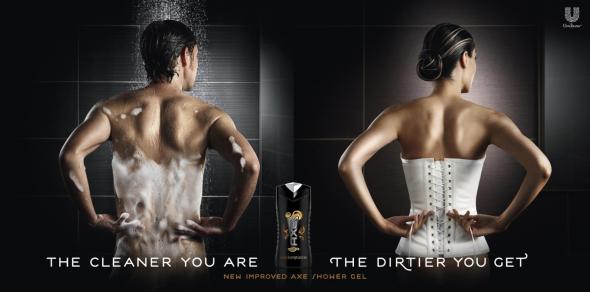 The Cleaner You Are The Dirtier You Get — Of Course It's An AXE Ad