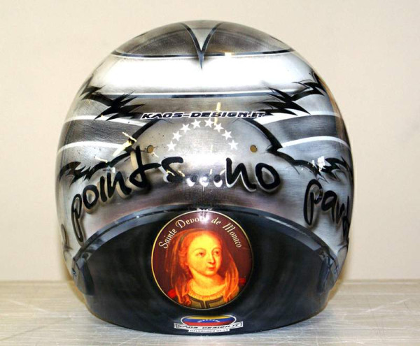 шлем Пастора Мальдонадо для Гран-при Монако 2013