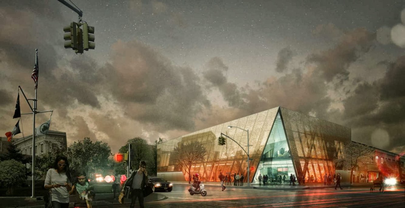 Far Rockaway Branch Library by Snøhetta