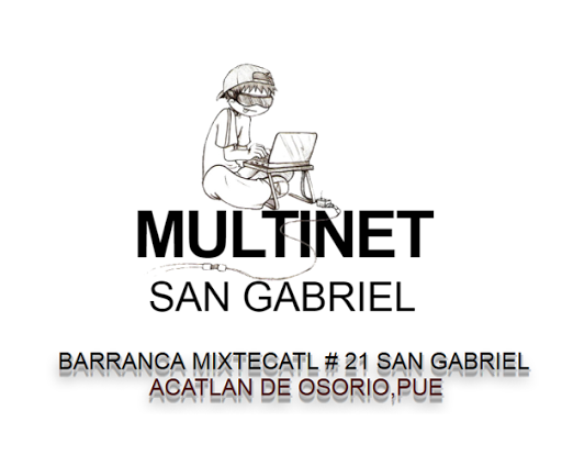Multinet San Gabriel, Barranca de Mixtecatl 21, San Gabriel, 74949 Acatlán de Osorio, Pue., México, Proveedor de servicios de Internet | PUE