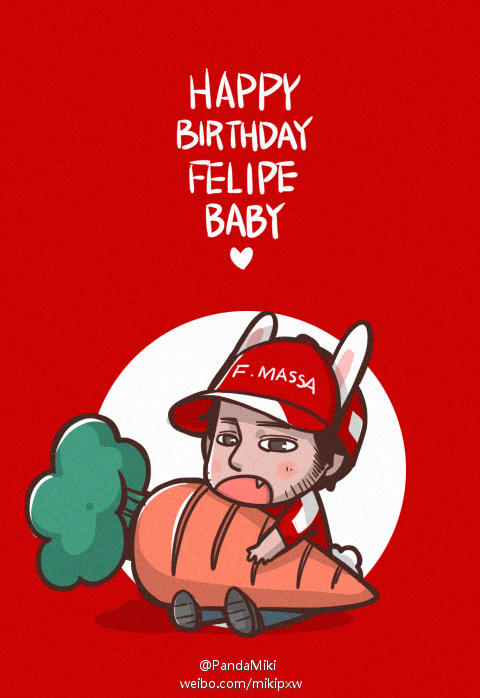 Happy Birthday Felipe Baby - Масса и морковка - комикс Panda GP