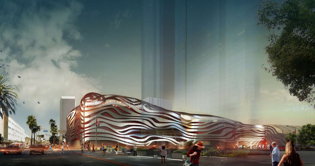 Los Angeles, California, Stati Uniti: Petersen Automotive Museum Building Renovation by Kohn Pedersen Fox