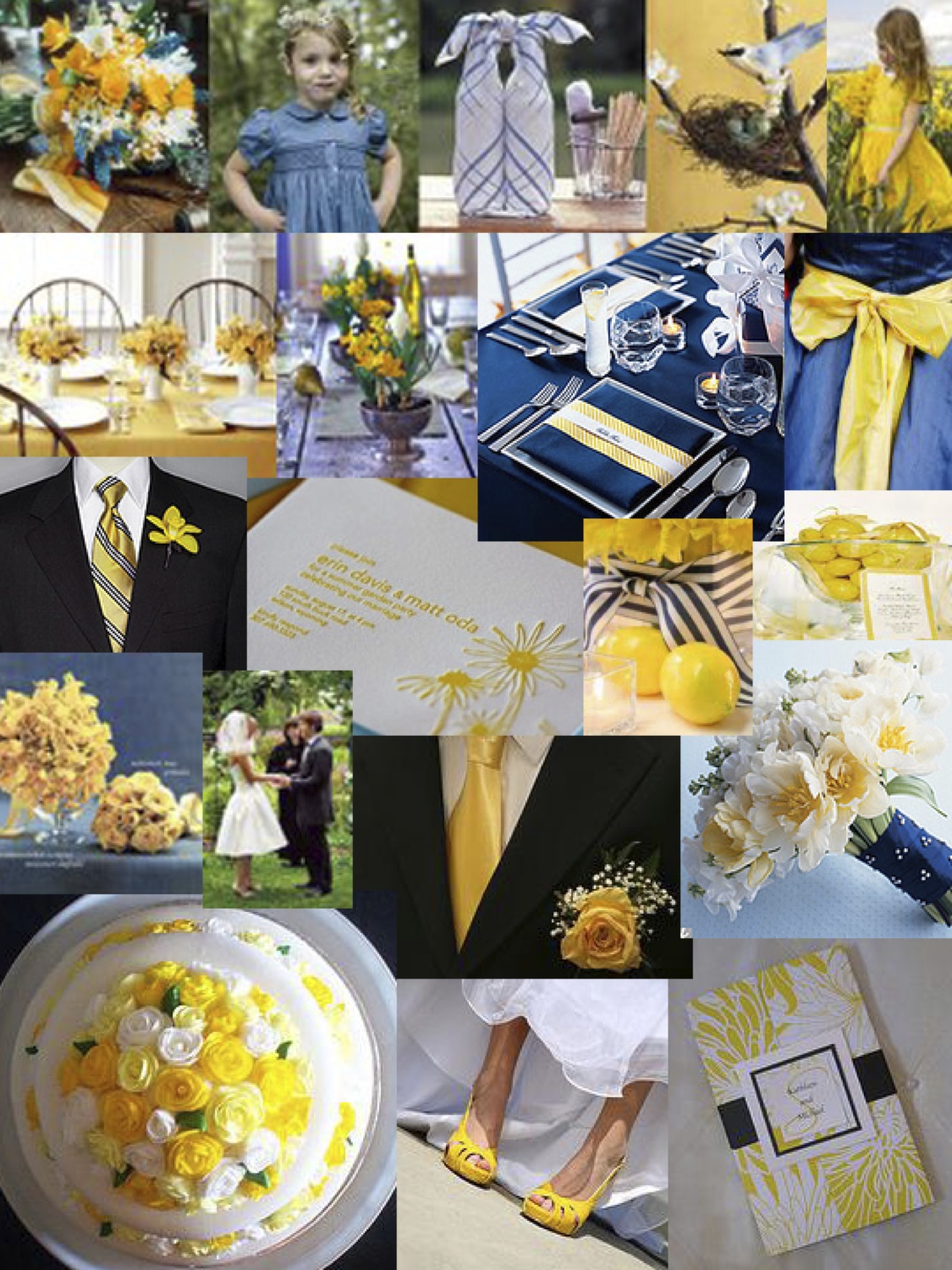 Blue And Yellow Weddings | The