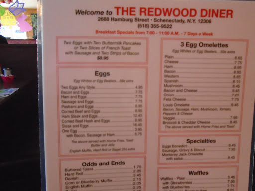Restaurant «Redwood Diner», reviews and photos, 2688 Hamburg St, Schenectady, NY 12303, USA