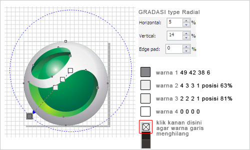 membuat logo dg coreldraw