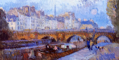 Albert Lebourg - The Pont Neuf and the Monnaie Lock