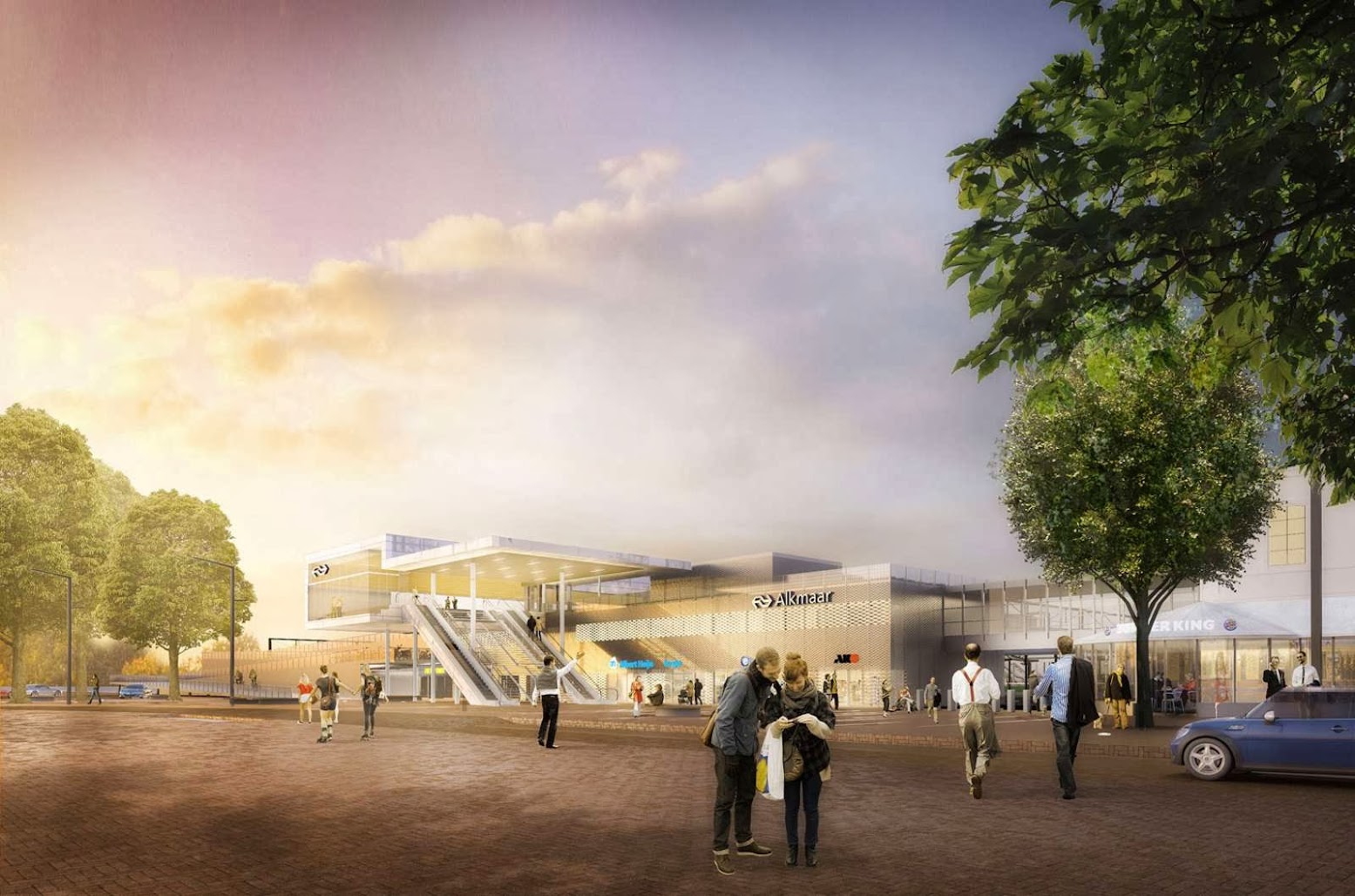 Alkmaar Station by Strukton