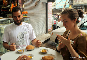 Eating Delhi breakfast http://indiafoodtour.com http://foodtourindelhi.com Eating Delhi breakfast http://indiafoodtour.com http://foodtourindelhi.com