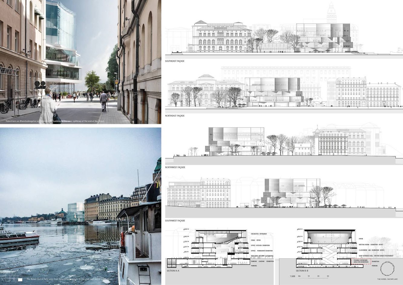 The Nobel Snowflake by Wingardh Arkitektkontor