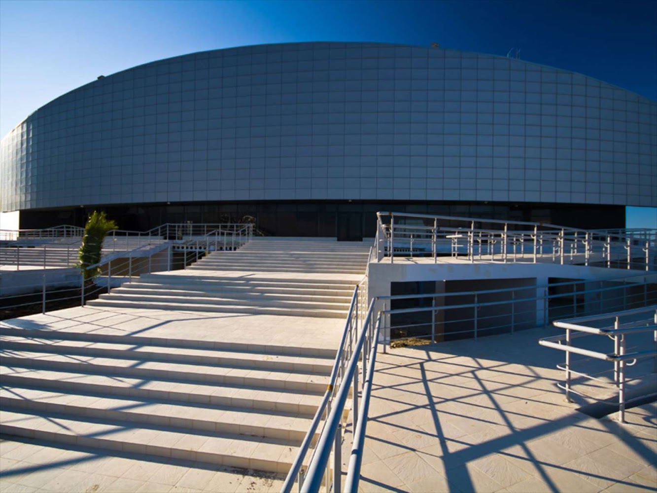 Sochi 2014 Olympics Architecture Ice Cube Curling Center
