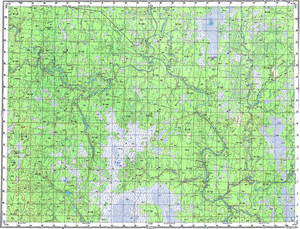 Уменьшенное изображение Карта 100k--p39-007_008--(1989)