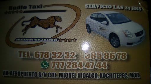 Radio Taxi Jaguares, Aeropuerto, Nueva Morelos, 62790 Xochitepec, Mor., México, Servicio de taxi | MOR