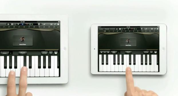 Apple iPad Mini with Big Brother iPad in "Piano" Ad