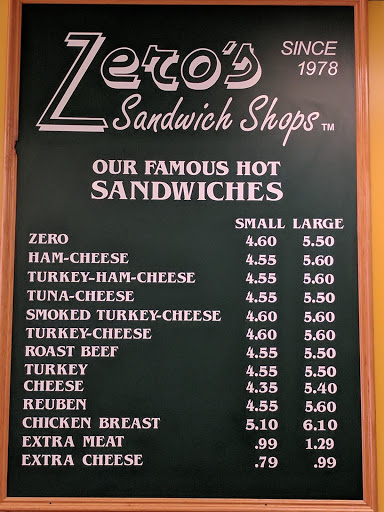 Sandwich Shop «Zeros Sandwich Shop», reviews and photos, 507 Dallas St # C, Houston, TX 77002, USA