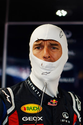 Марк Уэббер готовится к свободным заездам на Гран-при Канады 2011
