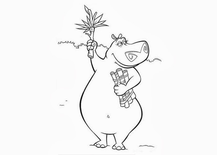 Madagascar Coloring Pages ColoringBookFun