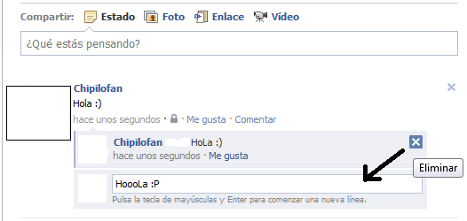 Editar Comentarios