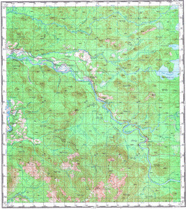 Уменьшенное изображение Карта 100k--n46-080