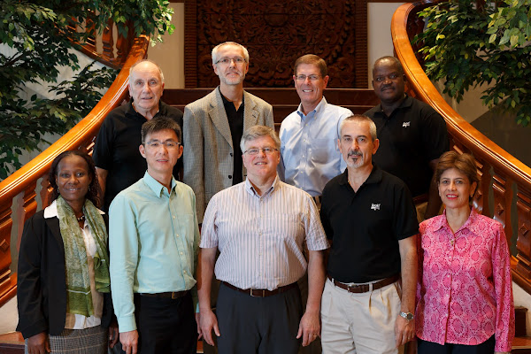 Wycliffe Global Alliance Board: 2012: Back row: John Bennett, New Zealand, Hannes Wiesmann (Vice Chairman) Switzerland, Bob Creson United States, Boureima Ouédraogo Burkina FasoFront row: Chantal Tehe-Yoa Côte d’Ivoire, Nicky Chong Singapore, Rev. Roger Welch (Chairman) United Kingdom, Decio de Carvalho Brazil, Ana Cristina Mejia El Salvador Wycliffe Global Alliance Board: 2012: Back row: John Bennett, New Zealand, Hannes Wiesmann (Vice Chairman) Switzerland, Bob Creson United States, Boureima Ouédraogo Burkina FasoFront row: Chantal Tehe-Yoa Côte d’Ivoire, Nicky Chong Singapore, Rev. Roger Welch (Chairman) United Kingdom, Decio de Carvalho Brazil, Ana Cristina Mejia El Salvador