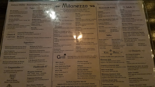 Argentinian Restaurant «Milanezza», reviews and photos, 700 Crandon Blvd, Key Biscayne, FL 33149, USA