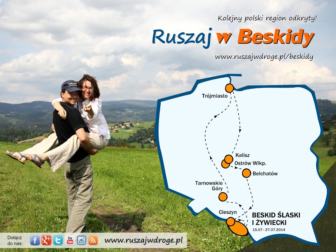Ruszaj w Beskidy! - zaczynamy kolejny przewodnik po Polsce :)
